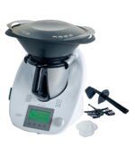 Vorwerk thermomix tm5 + cuisinier-clé + pack de 5 clés + livre – évasion gourmande + livre – forme et vitalité