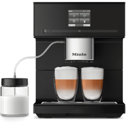 CM 7750 Negro Obsidian Miele Máquina de café libre instalación Obsidian Black, medidas: 420 x 311 x