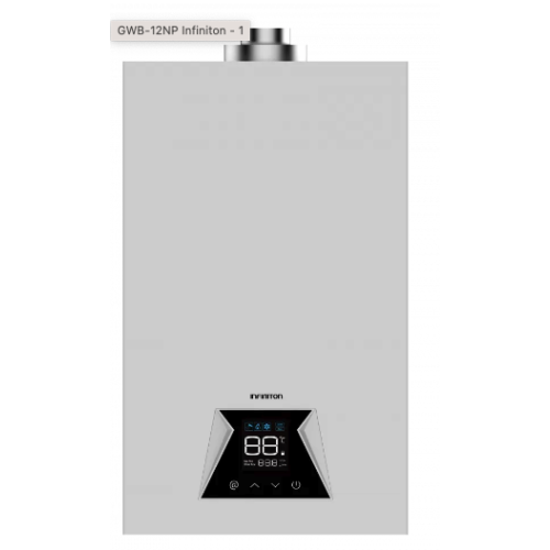 8436546195559_1.png Chauffe-eau à gaz butane Infiniton GWB-12NP - 12 litres, A , – Image 1