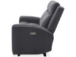 Canapé droit relax électrique BESTA 3 places – Tissu gris foncé – Image 4