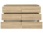 Commode 6 tiroir(s) 0 niche(s) OPUS coloris Bois clair largeur 150.6 cm – Image 3