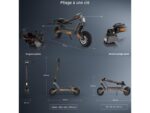 Trottinette électrique pliable kukirin g2 2025 800w 48 v 15,6 ah pneu 10 pouces vitesse maximale 45 kmh 55 km- noir – Image 3
