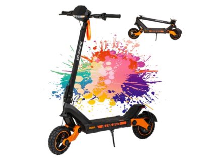 Trotinette electrique adulte 50km/h Kukirin g3 scooter 1200w arrière 52v 18ah 70Km
