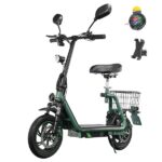 Trottinette électrique twofish m5 pro-e certifiée eec - moteur 500w– batterie 48v 13ah – pneus 12 pouces M5 PRO-E