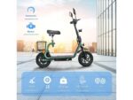 Trottinette électrique twofish m5 pro-e certifiée eec - moteur 500w– batterie 48v 13ah – pneus 12 pouces M5 PRO-E – Image 2