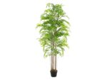 Bambou artificiel plante avec tronc arbre en pot 180 cm déco de chambre salon
