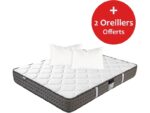Matelas 140x190 cm LUXURY LITERIE FABRICATION PORTUGAL Mousse haute résilience soutien Ferme épaisseur 20 cm