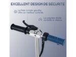 Trottinette électrique pliable enfant 7-14 ans - hauteur réglable - 120w 24v max. 12 kmh - métal pp rouge noir – Image 4