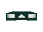 Tente de réception | tonnelle | chapiteau avec parois latérales 4x9 m vert 90 gm² – Image 3