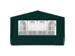 Tente de réception | tonnelle | chapiteau avec parois latérales 4x9 m vert 90 gm² – Image 4