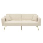 Déplimousse convertible 2 places KOMHTOM – Tissu beige