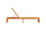 Vidaxl chaise longue 200x55x30 cm en bois d'acacia massif – Image 3