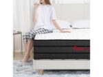Matelas 140x190 cm INRE – Mousse Haute Résilience – Épaisseur 25 cm – Soutien Ferme – Image 7