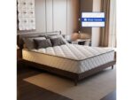 Matelas 120x200 cm AIIBOT Ressorts + mémoire de forme soutien Medium épaisseur 22 cm – Image 2
