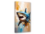 Tabelau sur toile, requin poisson animal marin 1256799708