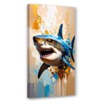 Tabelau sur toile, requin poisson animal marin 1256799708