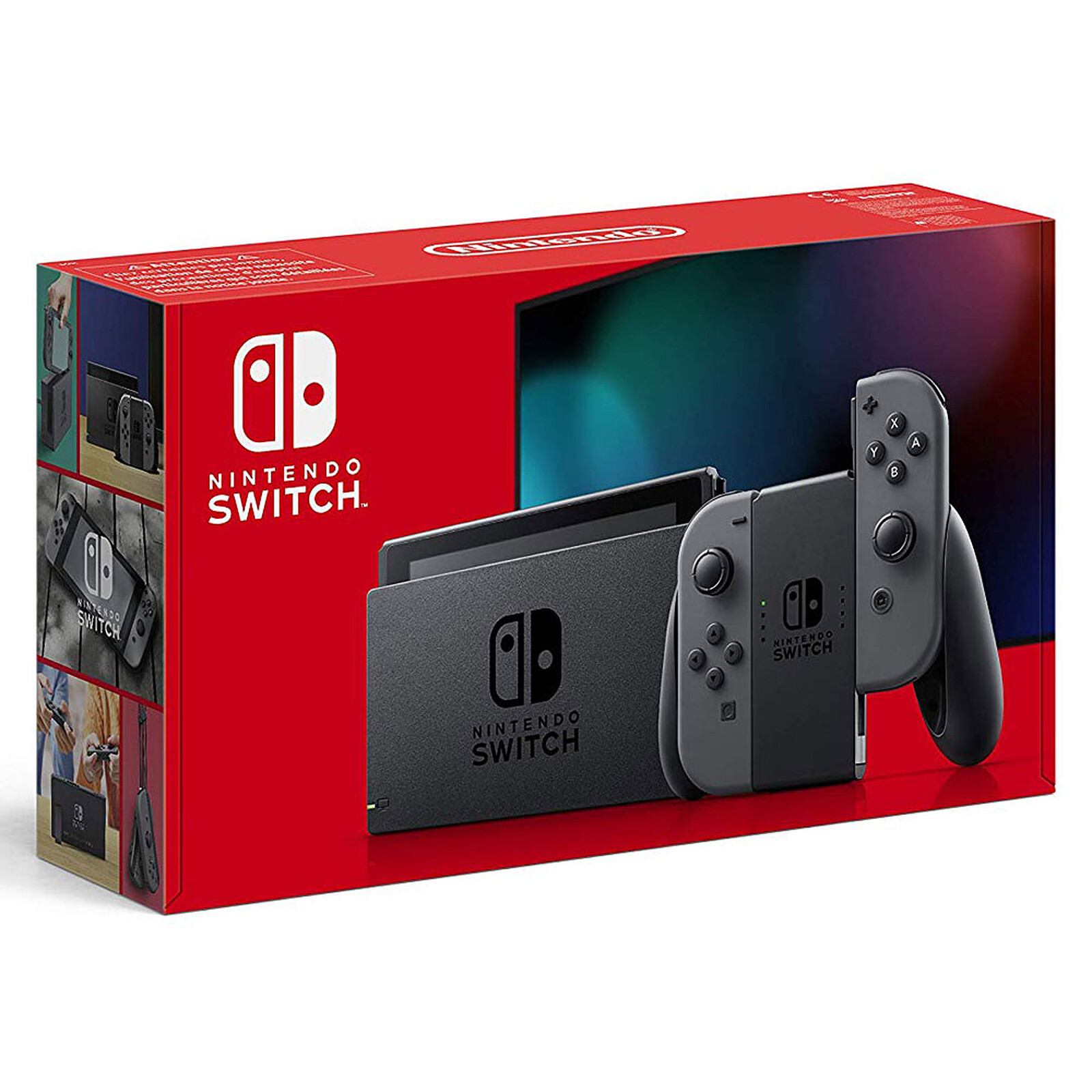 LD0005431414_2.jpg Nintendo Switch v2 + Joy-Con droit et gauche (gris) · Reconditionné – Image 1