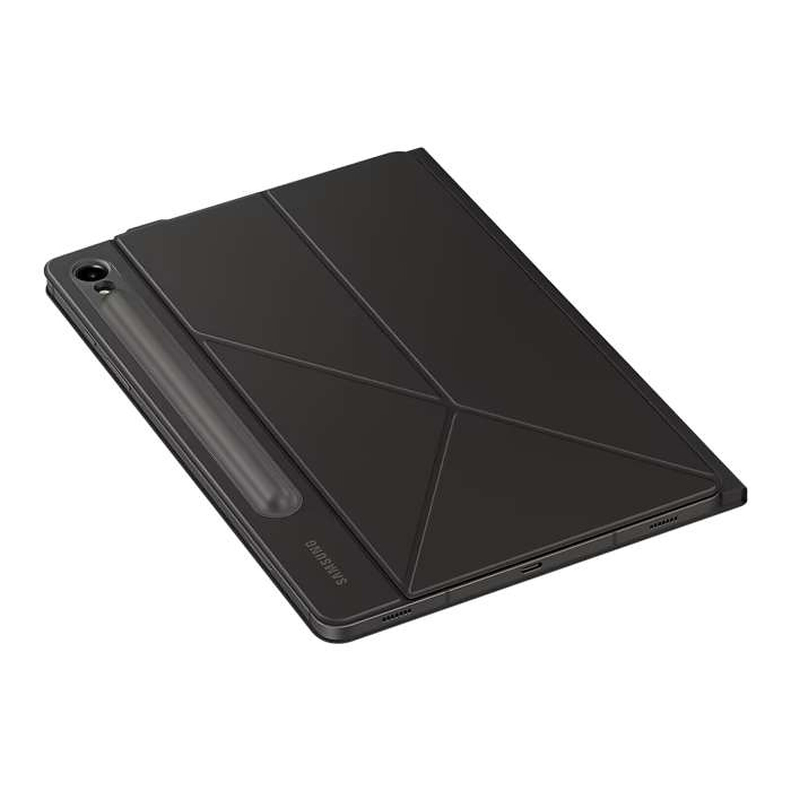 LD0006071290.jpg Samsung Smart Book Cover EF-BX710 Noir – Étui de protection pour Galaxy Tab S9 / S9 FE – Image 1