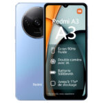 Xiaomi Redmi A3 Bleu (4 Go / 128 Go) – Smartphone 4G Dual SIM