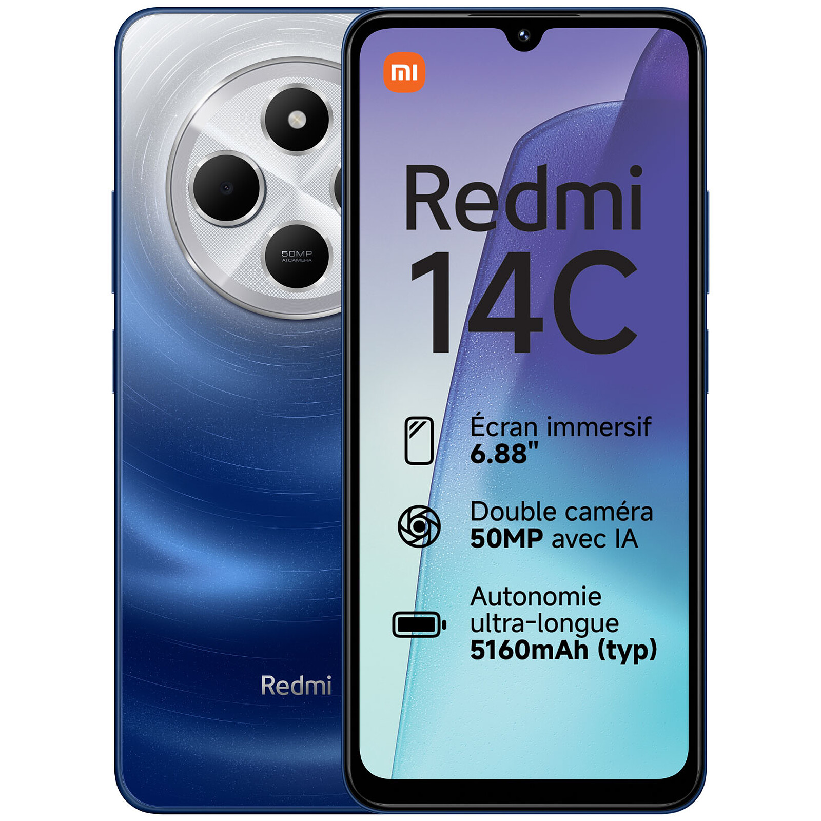 LD0006173308.jpg Xiaomi Redmi 14C Bleu – 8 Go RAM / 256 Go – Dual SIM – Image 1