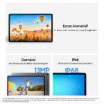 Samsung Galaxy Tab S10 FE+ 13.1" (SM-X626) 128 Go 5G Gris – Image 3