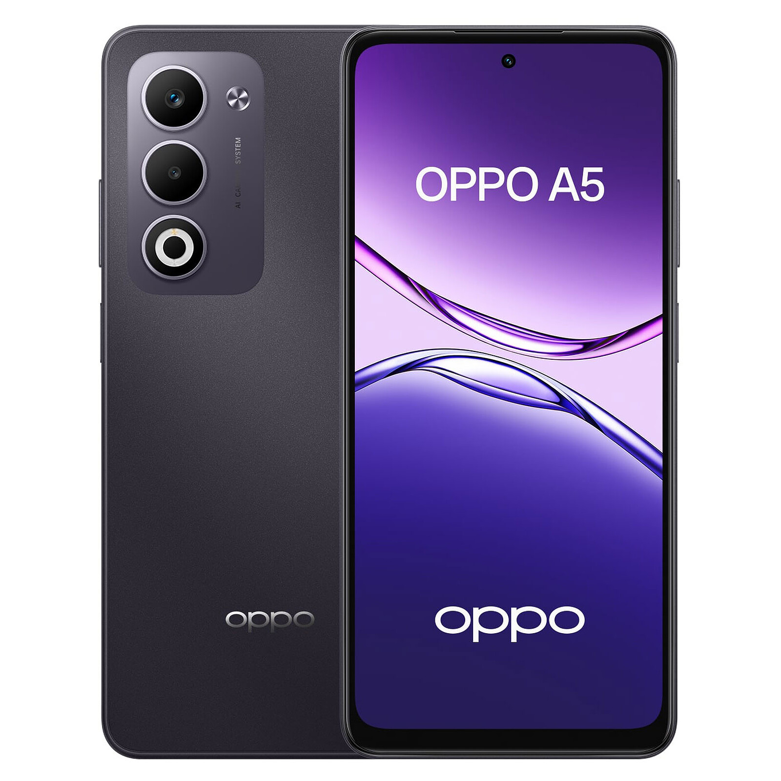 LD0006258449.jpg OPPO A5 Violet de Minuit (6 Go / 128 Go) – Smartphone 4G Dual SIM IP65 – Image 1
