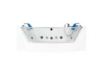 Home deluxe - baignoire avec hydromassage - atlantic m - dimensions : 175 x 85 x 60 cm - chauffage, fonction massage – Image 5