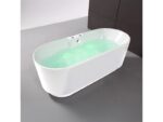 Baignoire balnéo ukio white bulle 175 x75 x65 cm, by spalina – Image 3