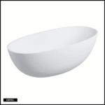 Baignoire îlot - 175 x 78 cm - shell - blanc mat - avec siphon inclus